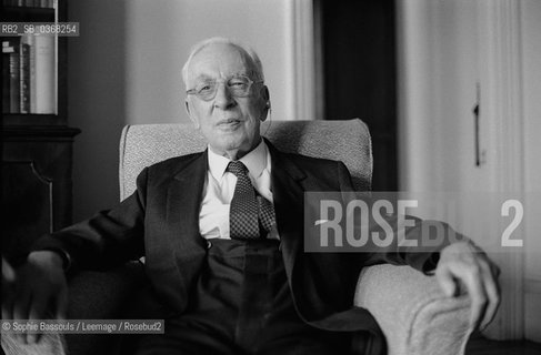 Portrait of Arnold-J. (Joseph) Toynbee, en octobre 1972  ©Sophie Bassouls/Leemage/Rosebud2