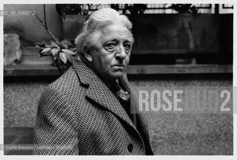 Portrait of Angus Wilson, le 21 janvier 1976  ©Sophie Bassouls/Leemage/Rosebud2