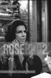 Portrait of Jacqueline Susann, le 27 juin 1973  ©Sophie Bassouls/Leemage/Rosebud2