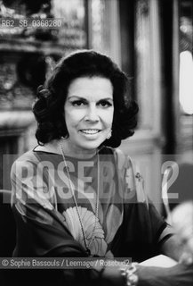 Portrait of Jacqueline Susann, le 27 juin 1973  ©Sophie Bassouls/Leemage/Rosebud2