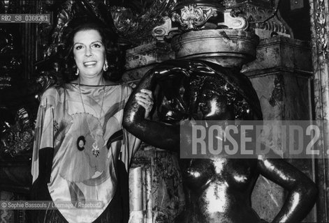 Portrait of Jacqueline Susann, le 27 juin 1973  ©Sophie Bassouls/Leemage/Rosebud2