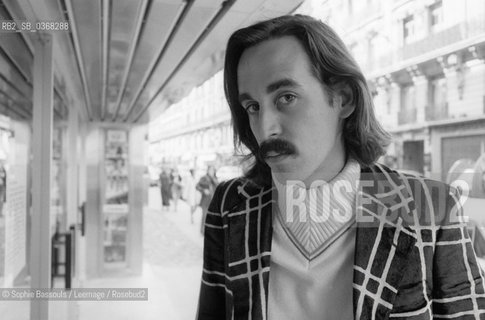 Portrait of Thierry Ardisson, le 26 septembre 1973  ©Sophie Bassouls/Leemage/Rosebud2