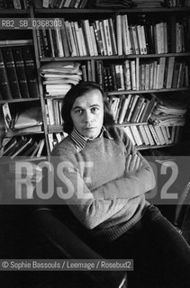 Portrait of Bernard Thomas, le 7 decembre 1973  ©Sophie Bassouls/Leemage/Rosebud2