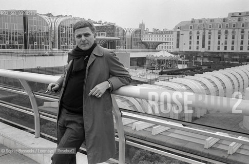 Portrait of Philippe Sollers at Paris, le 13 mars 1986  ©Sophie Bassouls/Leemage/Rosebud2