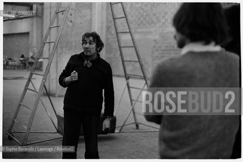 Portrait of Armand Gatti, le 23 mars 1976  ©Sophie Bassouls/Leemage/Rosebud2