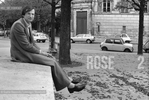 Portrait of Jacques-Pierre (Jacques Pierre) Amette le 10 octobre 1978  ©Sophie Bassouls/Leemage/Rosebud2