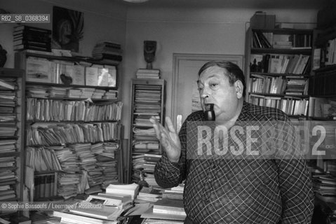 Portrait of Jacques Le Goff le 28 octobre 1981  ©Sophie Bassouls/Leemage/Rosebud2