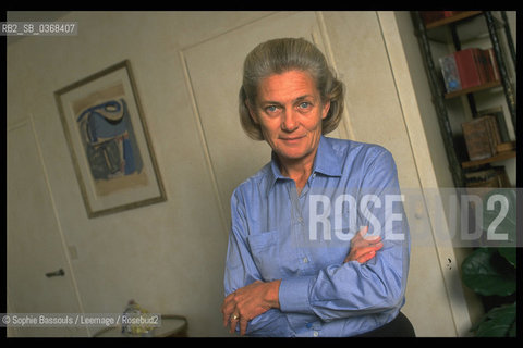 Portrait of Elisabeth Badinter, le 5 octobre 1999  ©Sophie Bassouls/Leemage/Rosebud2