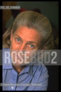 Portrait of Elisabeth Badinter, le 5 octobre 1999  ©Sophie Bassouls/Leemage/Rosebud2