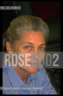 Portrait of Elisabeth Badinter, le 5 octobre 1999  ©Sophie Bassouls/Leemage/Rosebud2