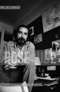 Portrait of Tahar Ben Jelloun, le 21 septembre 1976  ©Sophie Bassouls/Leemage/Rosebud2