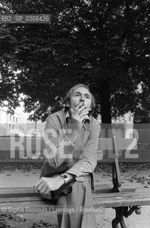 Portrait of Jean-Luc (Jean Luc) Benoziglio, le 30 aout 1978  ©Sophie Bassouls/Leemage/Rosebud2