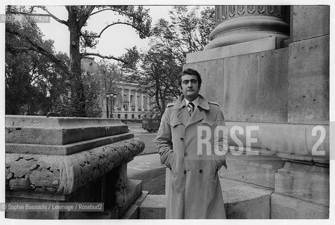 Portrait of Yves Berger, le 27 octobre 1976  ©Sophie Bassouls/Leemage/Rosebud2