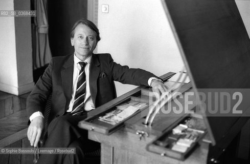 Portrait of Hector Bianciotti, le 26 juin 1985  ©Sophie Bassouls/Leemage/Rosebud2