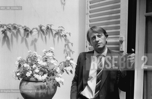 Portrait of Hector Bianciotti, le 26 juin 1985  ©Sophie Bassouls/Leemage/Rosebud2