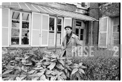 24 Mar 1978, Cologne, Germany --- Writer Heinrich Boll  ©Sophie Bassouls/Leemage/Rosebud2