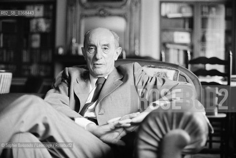 Portrait of Pierre Boulle, le 5 septembre 1985  ©Sophie Bassouls/Leemage/Rosebud2