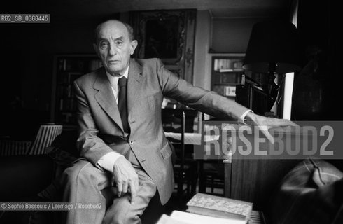 Portrait of Pierre Boulle, le 5 septembre 1985  ©Sophie Bassouls/Leemage/Rosebud2