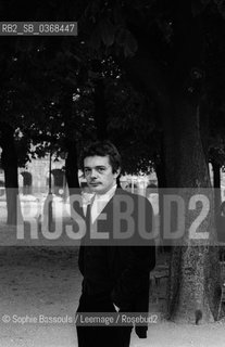 Portrait of Michel Braudeau, le 22 septembre 1977  ©Sophie Bassouls/Leemage/Rosebud2