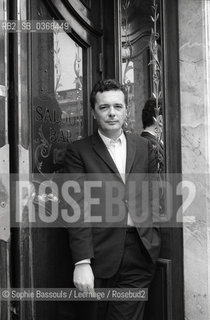 Portrait of Michel Braudeau, le 19 juin 1985  ©Sophie Bassouls/Leemage/Rosebud2