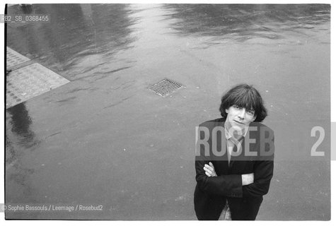 Portrait of Andre Glucksmann, le 21 septembre 1983  ©Sophie Bassouls/Leemage/Rosebud2