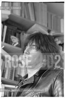 Portrait of Andre Glucksmann, le 1 octobre 1981  ©Sophie Bassouls/Leemage/Rosebud2