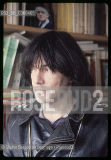 Portrait of Andre Glucksmann, le 1 octobre 1981  ©Sophie Bassouls/Leemage/Rosebud2