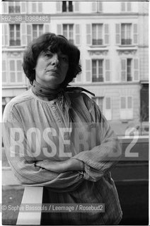 Portrait of Marie Cardinal, le 17 janvier 1977  ©Sophie Bassouls/Leemage/Rosebud2