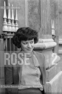 Portrait of Francoise Chandernagor le 7 octobre 1981  ©Sophie Bassouls/Leemage/Rosebud2