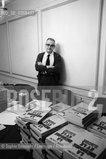 Portrait of Pierre Chaunu le 18 janvier 1978  ©Sophie Bassouls/Leemage/Rosebud2