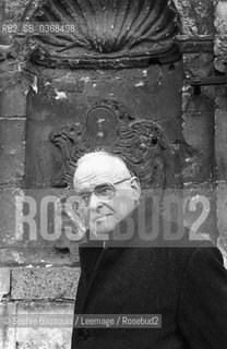 Portrait of Pierre Chaunu at Caen, le 19 fevrier 1987  ©Sophie Bassouls/Leemage/Rosebud2