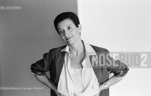 Portrait of Helene Cixous, le 6 octobre 1983  ©Sophie Bassouls/Leemage/Rosebud2