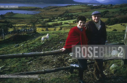 Portrait of Bernard Clavel at Irland, le 20 fevrier 1987  ©Sophie Bassouls/Leemage/Rosebud2