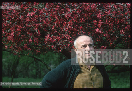 Portrait of Bernard Clavel, vers 1993, Villeneuve-sur-Yonne, France  ©Sophie Bassouls/Leemage/Rosebud2