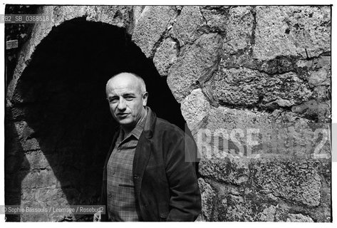 Portrait of Bernard Clavel, le 19 avril 1977, Villeneuve-sur-Yonne, Franc  ©Sophie Bassouls/Leemage/Rosebud2