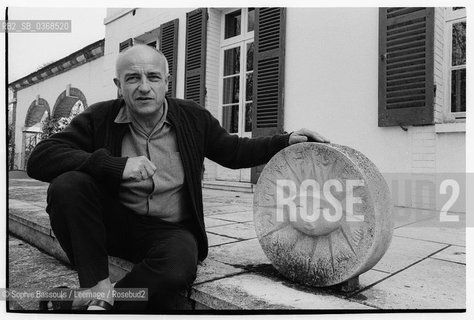 Portrait of Bernard Clavel, le 19 avril 1977, Villeneuve-sur-Yonne, Franc  ©Sophie Bassouls/Leemage/Rosebud2