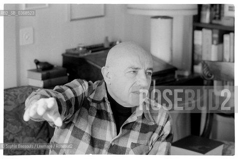 Portrait of Bernard Clavel, le 7 decembre 1983, Villeneuve-sur-Yonne, France  ©Sophie Bassouls/Leemage/Rosebud2