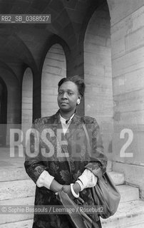 Portrait of Maryse Conde at Paris, le 25 septembre 1986  ©Sophie Bassouls/Leemage/Rosebud2