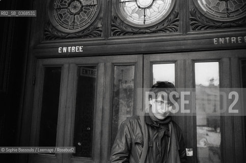 Portrait of Francois Coupry le 10 decembre 1982  ©Sophie Bassouls/Leemage/Rosebud2