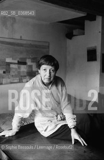 Portrait of Beatrix Beck, le 4 mai 1983  ©Sophie Bassouls/Leemage/Rosebud2