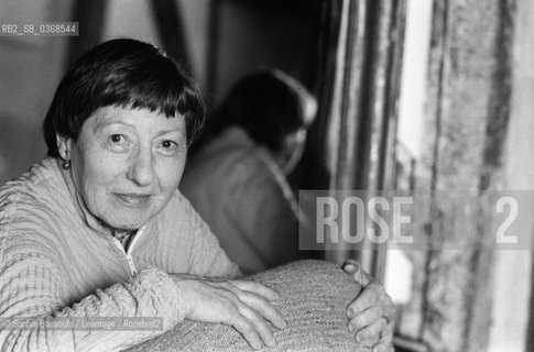 Portrait of Beatrix Beck, le 4 mai 1983  ©Sophie Bassouls/Leemage/Rosebud2