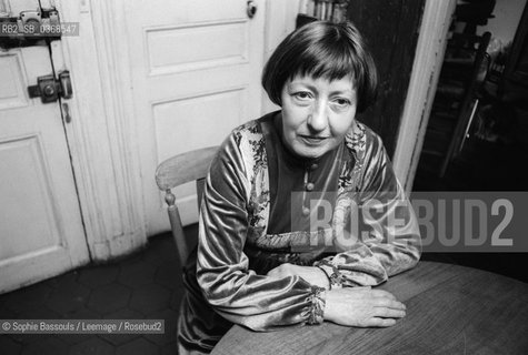 Portrait of Beatrix Beck, le 3 fevrier 1978  ©Sophie Bassouls/Leemage/Rosebud2