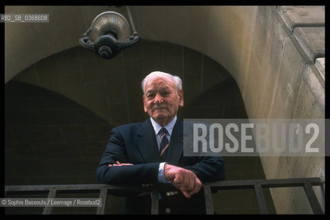 Portrait of Pierre Marion le 24 septembre 1999  ©Sophie Bassouls/Leemage/Rosebud2