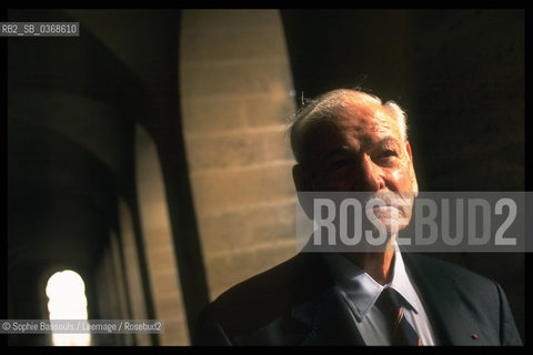 Portrait of Pierre Marion le 24 septembre 1999  ©Sophie Bassouls/Leemage/Rosebud2