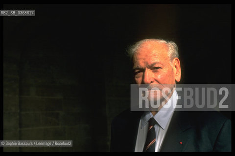 Portrait of Pierre Marion le 24 septembre 1999  ©Sophie Bassouls/Leemage/Rosebud2