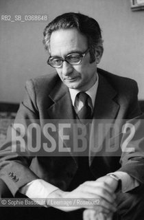 Portrait of Claude Mauriac, en mars 1974  ©Sophie Bassouls/Leemage/Rosebud2