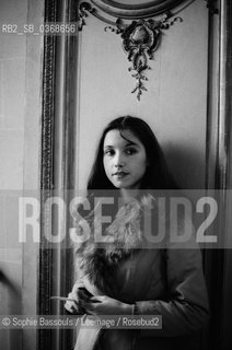 Portrait of Muriel Cerf, le 19 septembre 1977  ©Sophie Bassouls/Leemage/Rosebud2