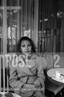 Portrait of Muriel Cerf, le 19 septembre 1977  ©Sophie Bassouls/Leemage/Rosebud2