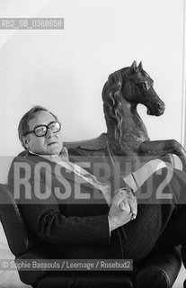 Portrait of Robert Sabatier, en avril 1974  ©Sophie Bassouls/Leemage/Rosebud2