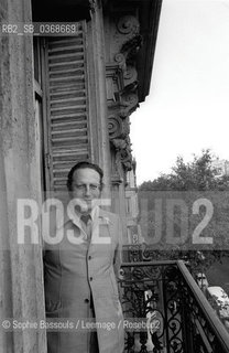 Portrait of Jean Ellenstein, le 11 juin 1974  ©Sophie Bassouls/Leemage/Rosebud2